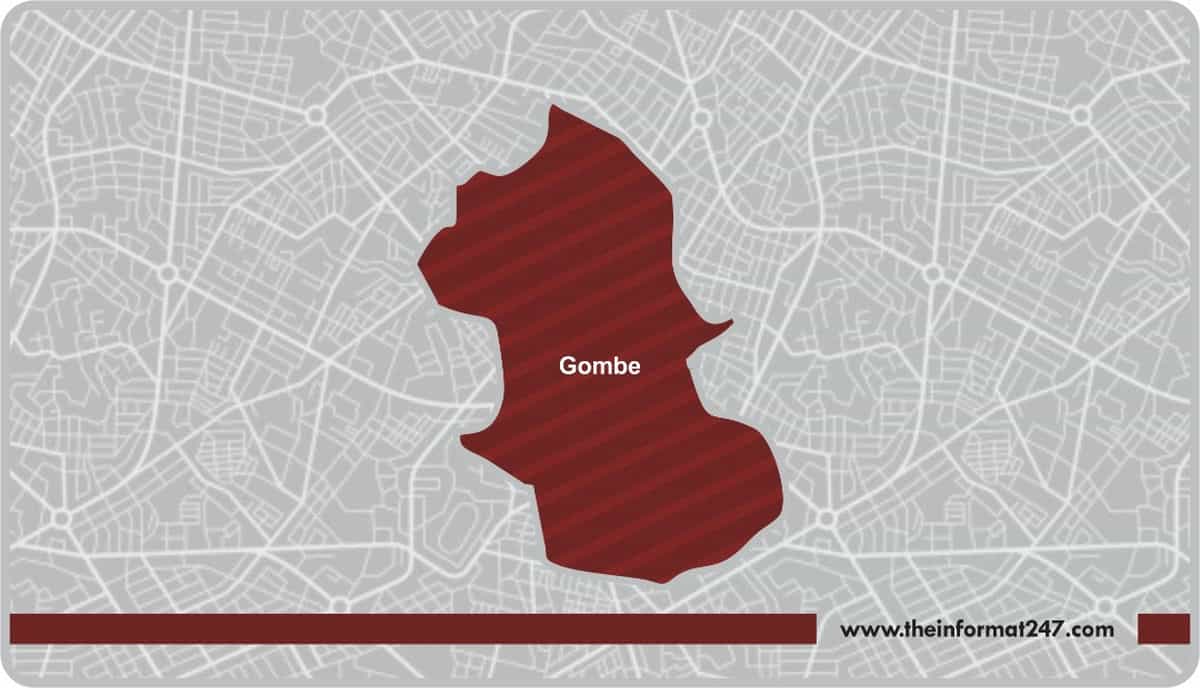 Gombe State Map