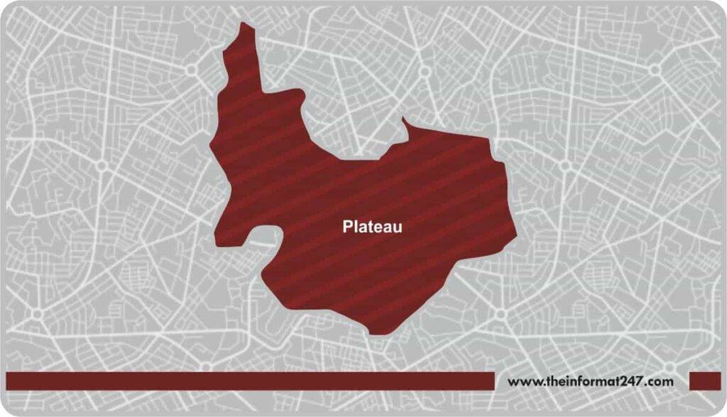 Plateau State Map