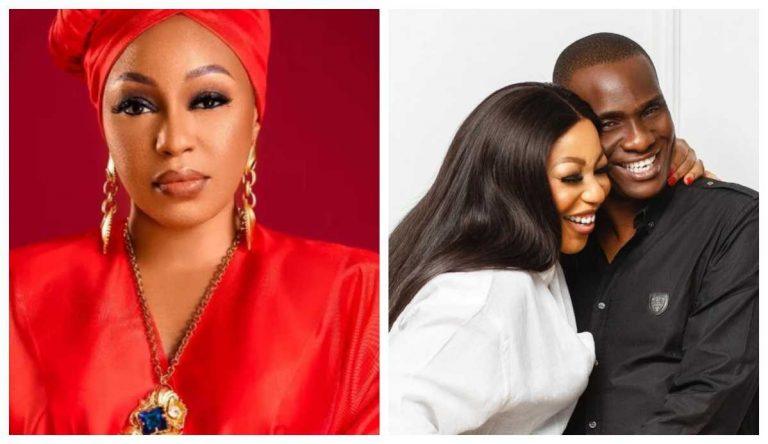 Rita Dominic disputes having twins.