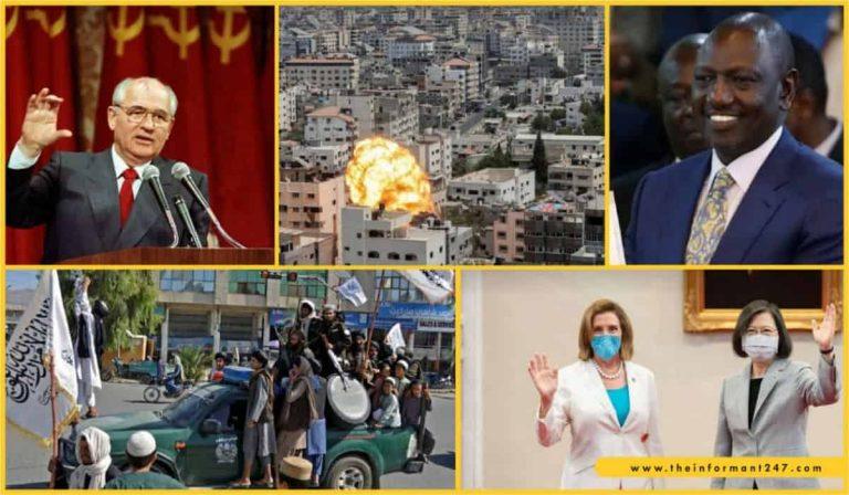 Round Up Top five International Stories for August 2022