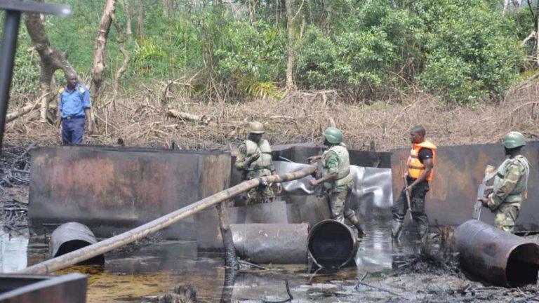 illegal refineries in Delta