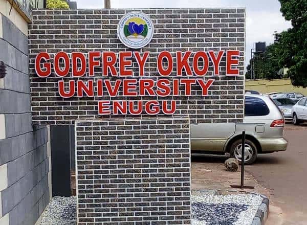 Godfrey Okoye University GOUNI