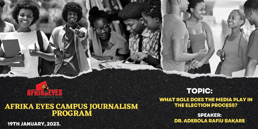 Afrika Eyes Set To Unveil Campus Journalism Program