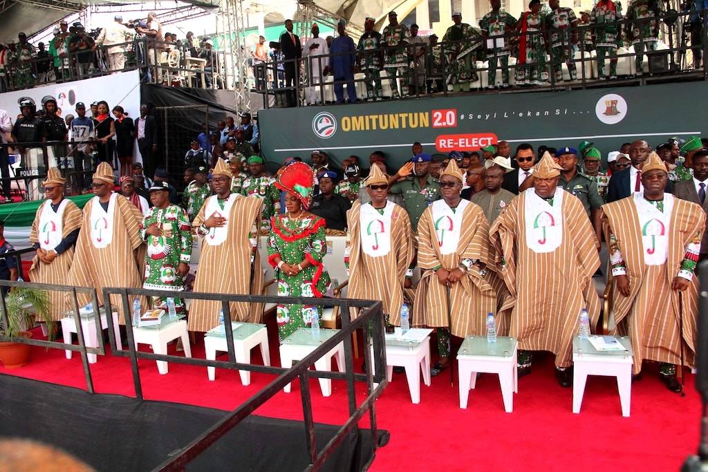 Makinde Wike Ortom in Oyo