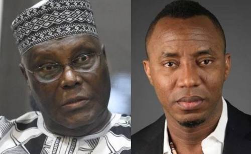 Sowore and Atiku 1
