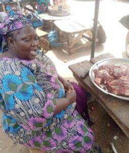 Iya Eleran, Mrs. Toluwalope addressing the cashless policy AA