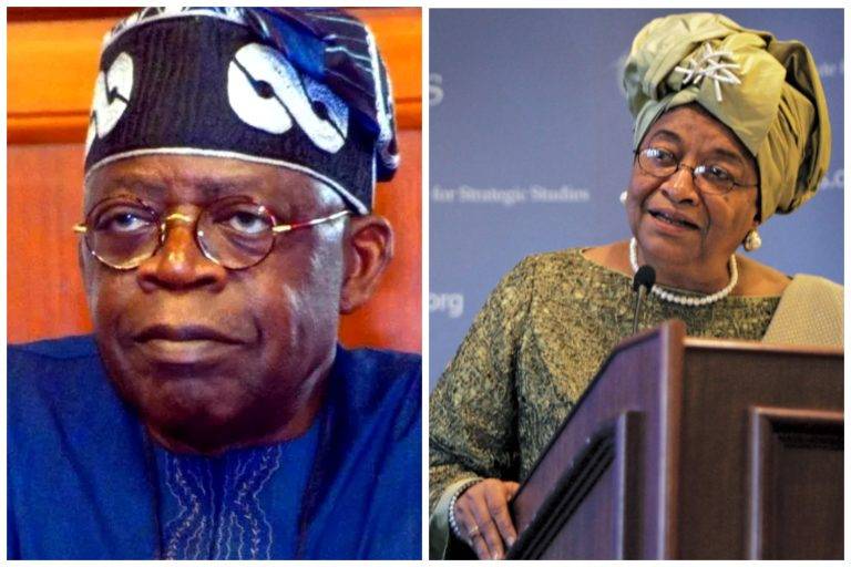 Tinubu and Liberia president 768x512 1