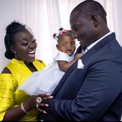 Nigerian woman mourns husband