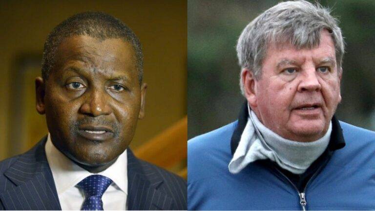 Johann Rupert Aliko Dangote Africa’s richest man