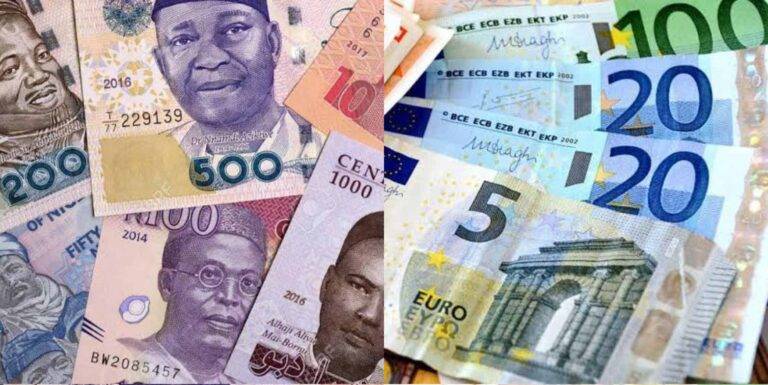 Euros to Naira black market rate today
