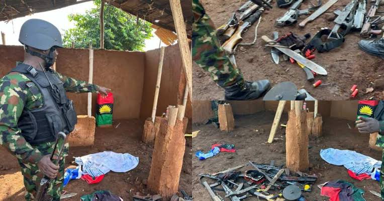 Nigerian Army raids IPOB/ESN training camp in Abia, destroy facilities