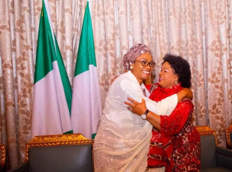 Remi Tinubu and Patience Jonathan