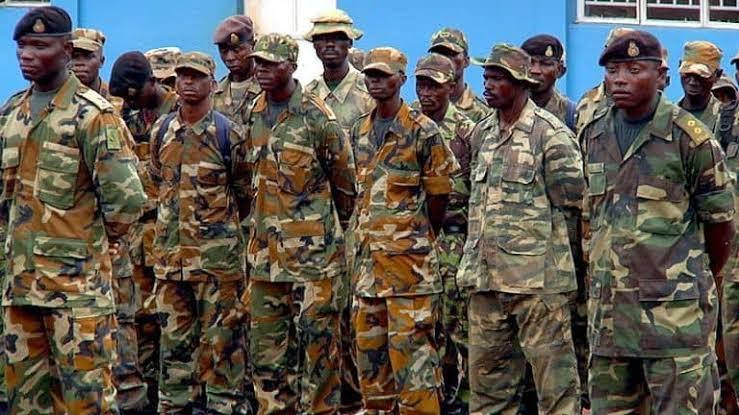 Sierra Leone soldiers