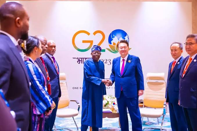 Tinubu at G20 summit