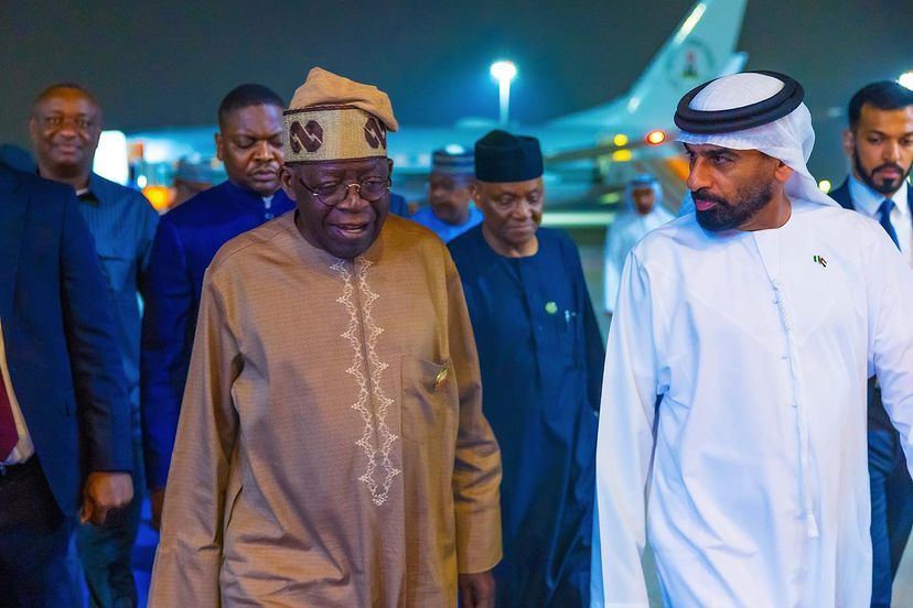 Tinubu in UAE to resolve visa ban issue