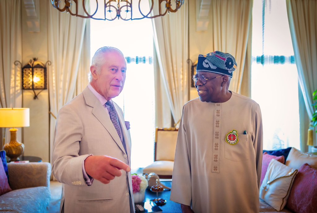 Tinubu with King Charles III 1