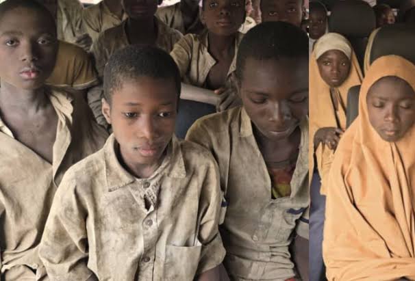 Rescued abducted Kaduna pupils