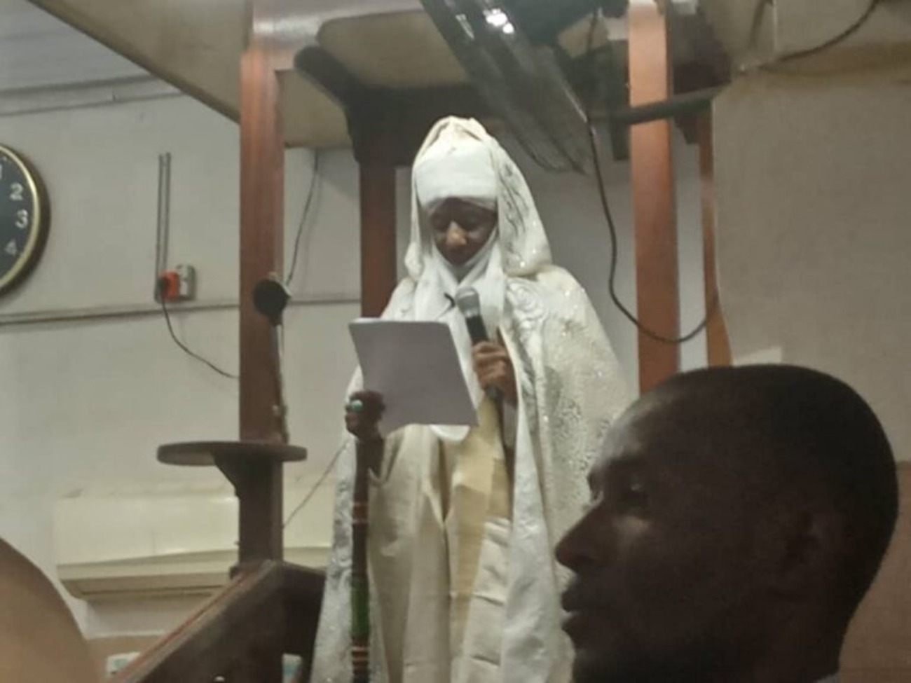 Reinstated Emir of Kano Sanusi