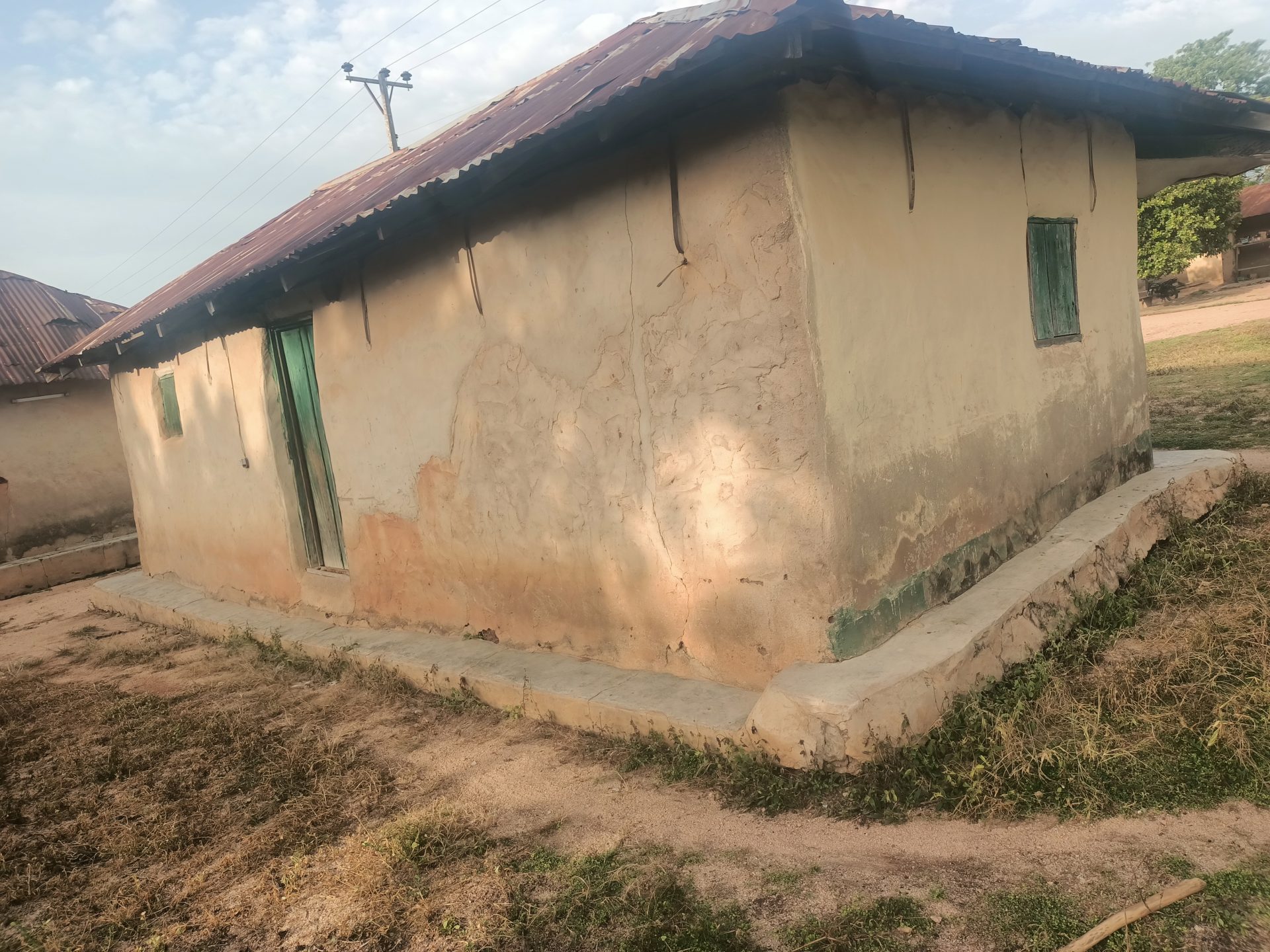 Back View of the Aiyegunle-Ilemo Health Centre