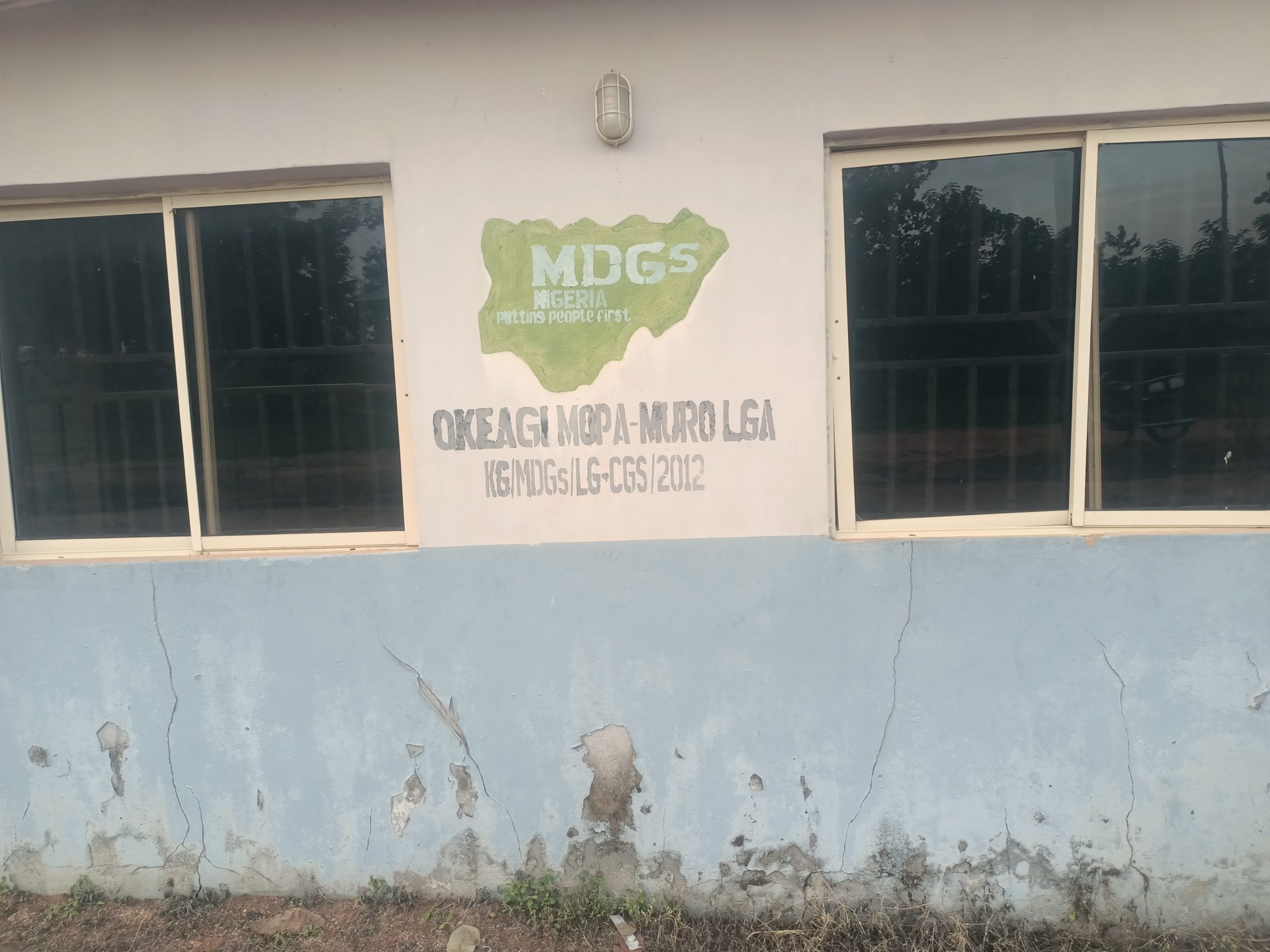 The Okeagi Primary Healthcare Centre was built under the MDGs programme in 2012
