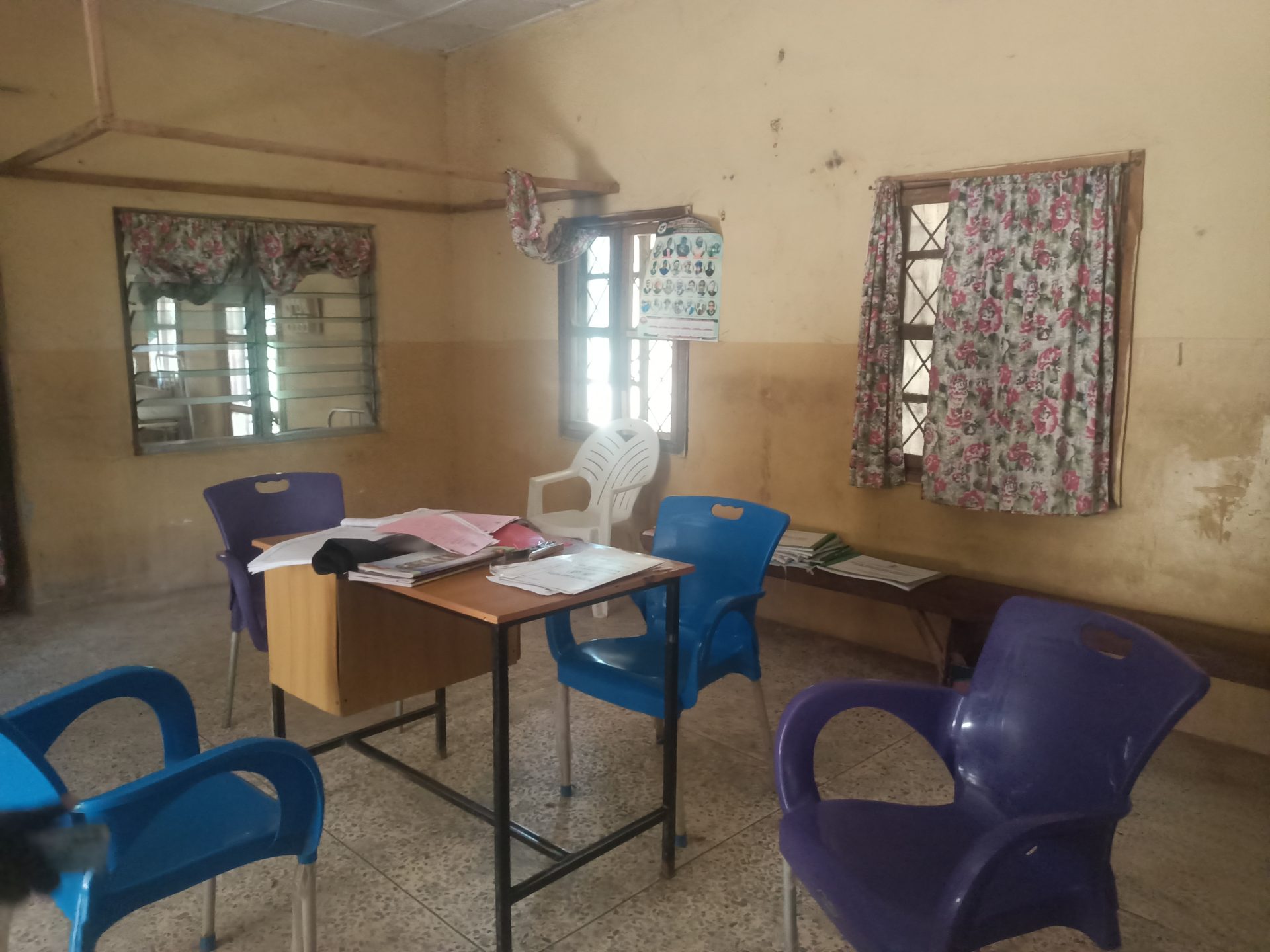 Nurses office at the General Hospital