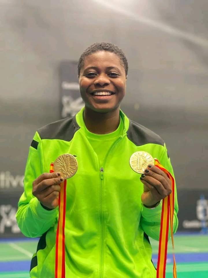 Gov. Abdulrazaq celebrates Eniola’s rise to second place in Badminton global rating
