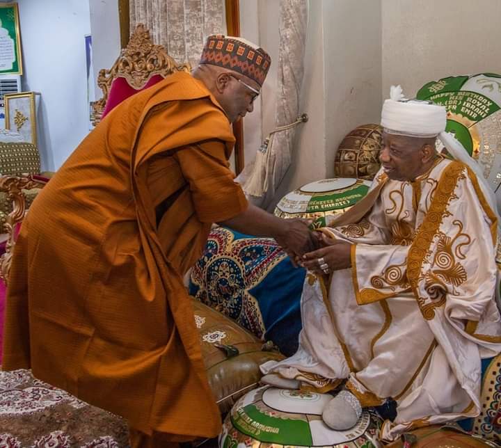 Emir of Ilorin confers traditional title of Sardauna of Ilorin on Gov. Abdulrahman Abdulrazaq