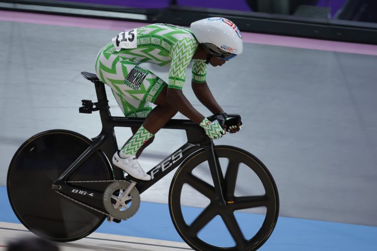 ‘Out of context’, Nigeria Sports Minister reacts to usage of borrowed bicycle at Olympics