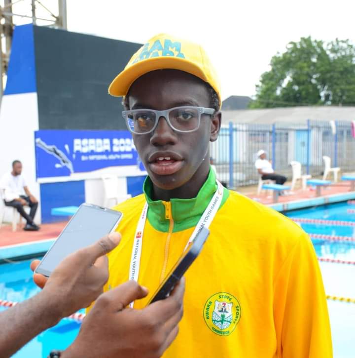 15-year Old Ibukun-Ife Obajolowo wins two gold medals for Kwara at National Youth Games in Asaba