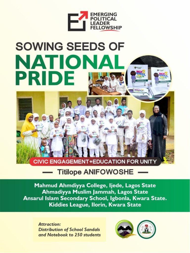 Eagles foundation for humanity holds civic education outreach at ansarul islam schools, igbonla