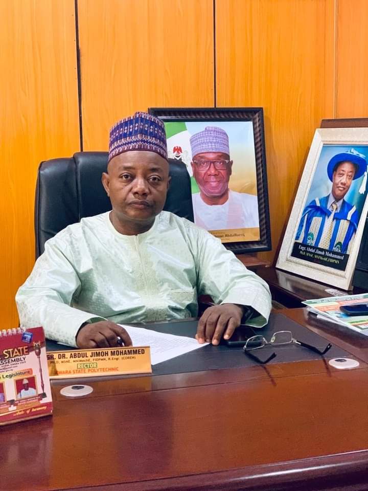 Gov AbdulRazaq reappoints Dr. Abdul Jimoh as rector of Kwara poly
