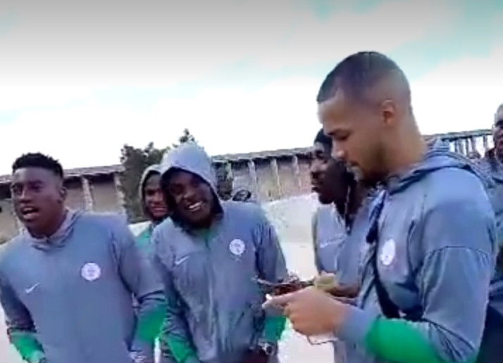BREAKING:Super Eagles arrives in Nigeria from Libya