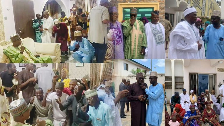 First Kuliyan of Ilorin, Yusuf Ali, receives surprise media tribute from Mr. Nigeria during historic thanksgiving at Emir’s palace