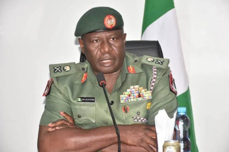 Oluyede assumes command as 24th chief of army staff