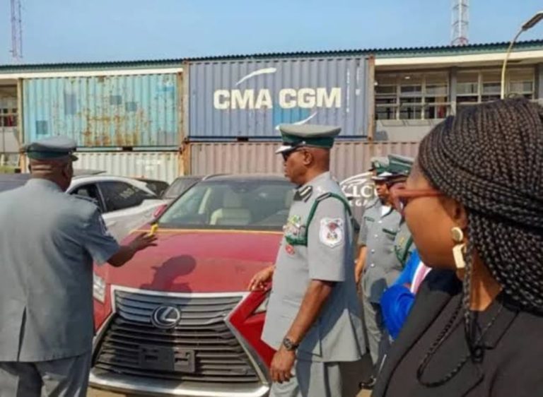 Customs recovers N1.8bn worth of 21 cars, hands over to Canadian govt