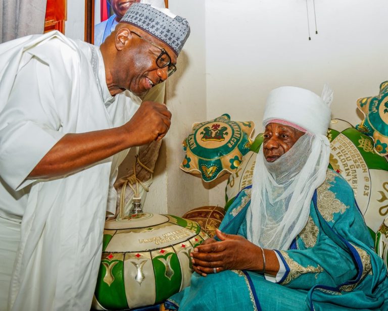 Gov Abdulrazaq celebrates impactful 29th anniversary of Emir of Ilorin, prays for continuous peace, harmony