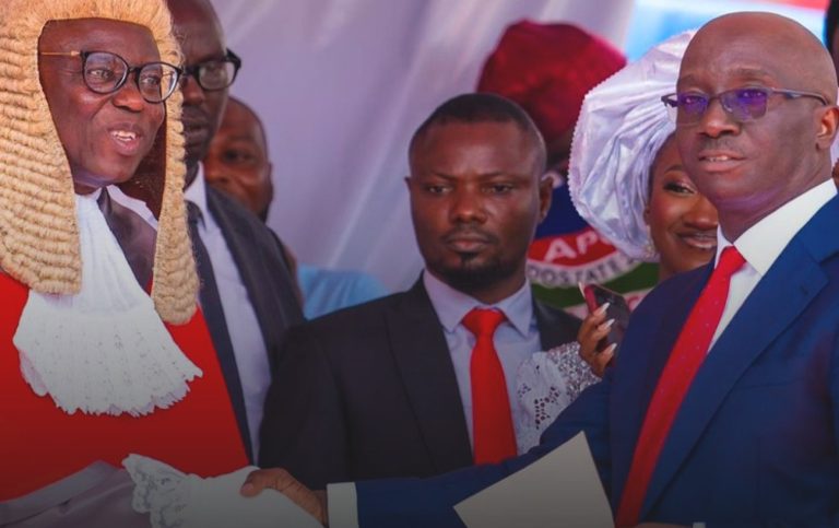 Work towards enhancing living standards of Edo people – Tinubu urges new gov Okpebholo