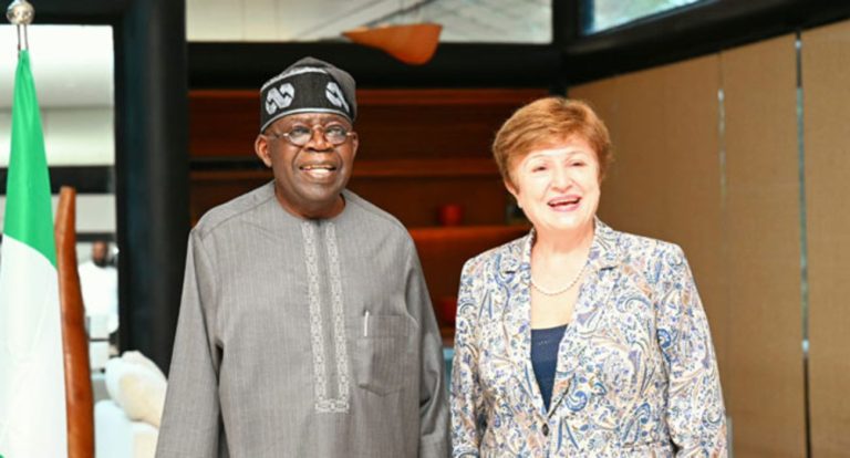 My economic reforms already yielding positive results – Tinubu tells IMF chief Georgieva
