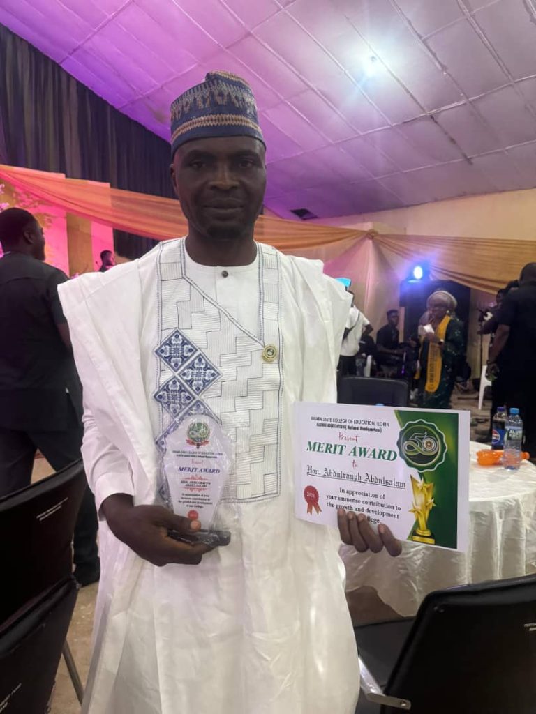 50th Anniversary: Kwara College presents meritorious award to Hon. AbdulSalam Abdullahi