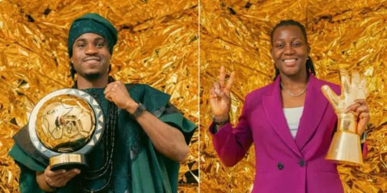 2024 CAF awards: Tinubu congratulates Lookman, Nnadozie, Super Falcons