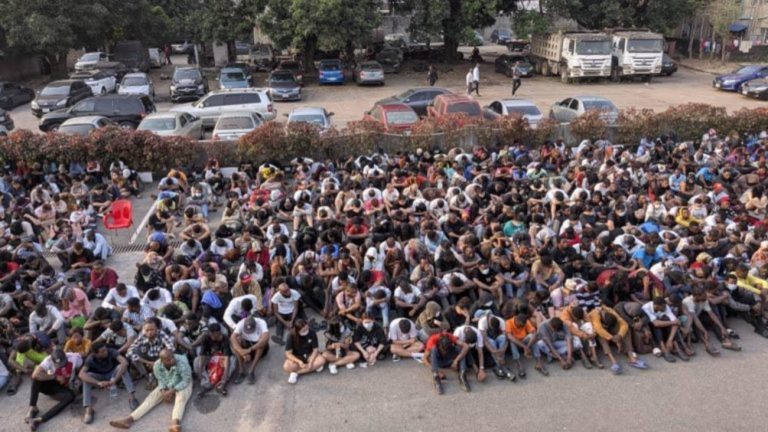 Crypto fraud: EFCC arrests 193 foreigners, 599 others in Lagos