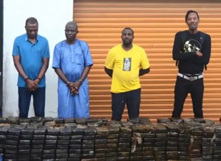 Court jails four drug kingpins to 28 years imprisonment with hard labour