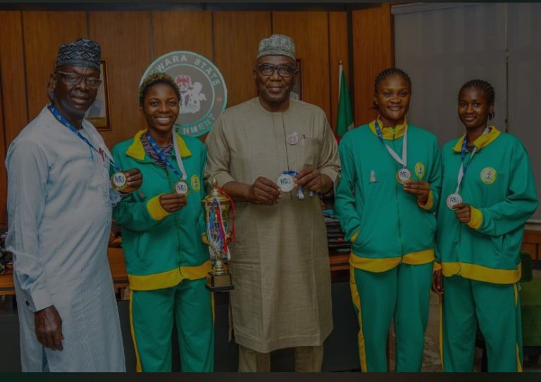Gov.Abdulrazaq hosts Kwara-born African squash champions