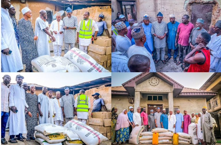 Saliu Mustapha commended for prompt relief to fire incident victims in Kwara