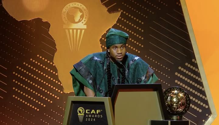 Breaking: Super Eagles’ Ademola Lookman wins 2024 CAF men’s player of the year