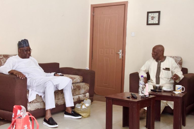Gbenga Hashim Pays Condolence Visit to Barrister Kunle Sulyman, Reflects on Kwara’s Political Journey