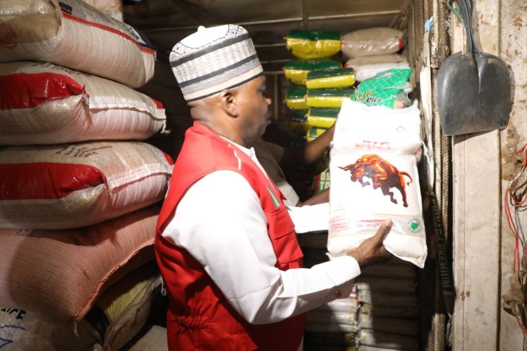 NAFDAC seizes N5bn worth of counterfeit rice in major operation in Nasarawa