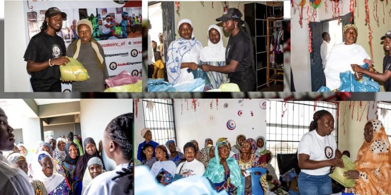500 families fed: Asake empowerment foundation’s festive outreach combats hunger