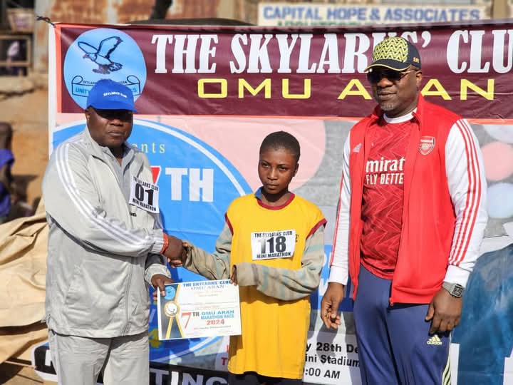 14-year-old Ibrahim Jamiu wins 11-km Omu-Aran marathon