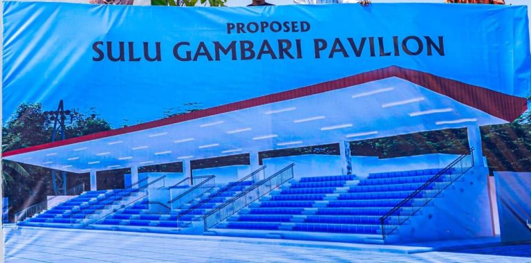 BREAKING: construction works begin on multi-million naira Sulu-Gambari pavilion